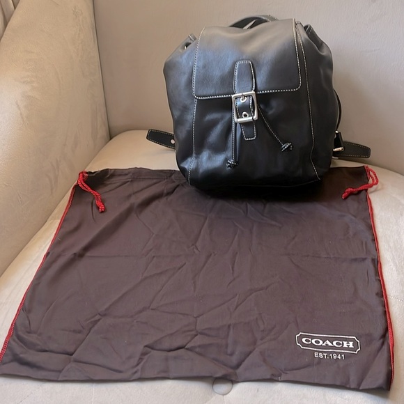 COACH leather backpack NWT - Picture 13 of 14